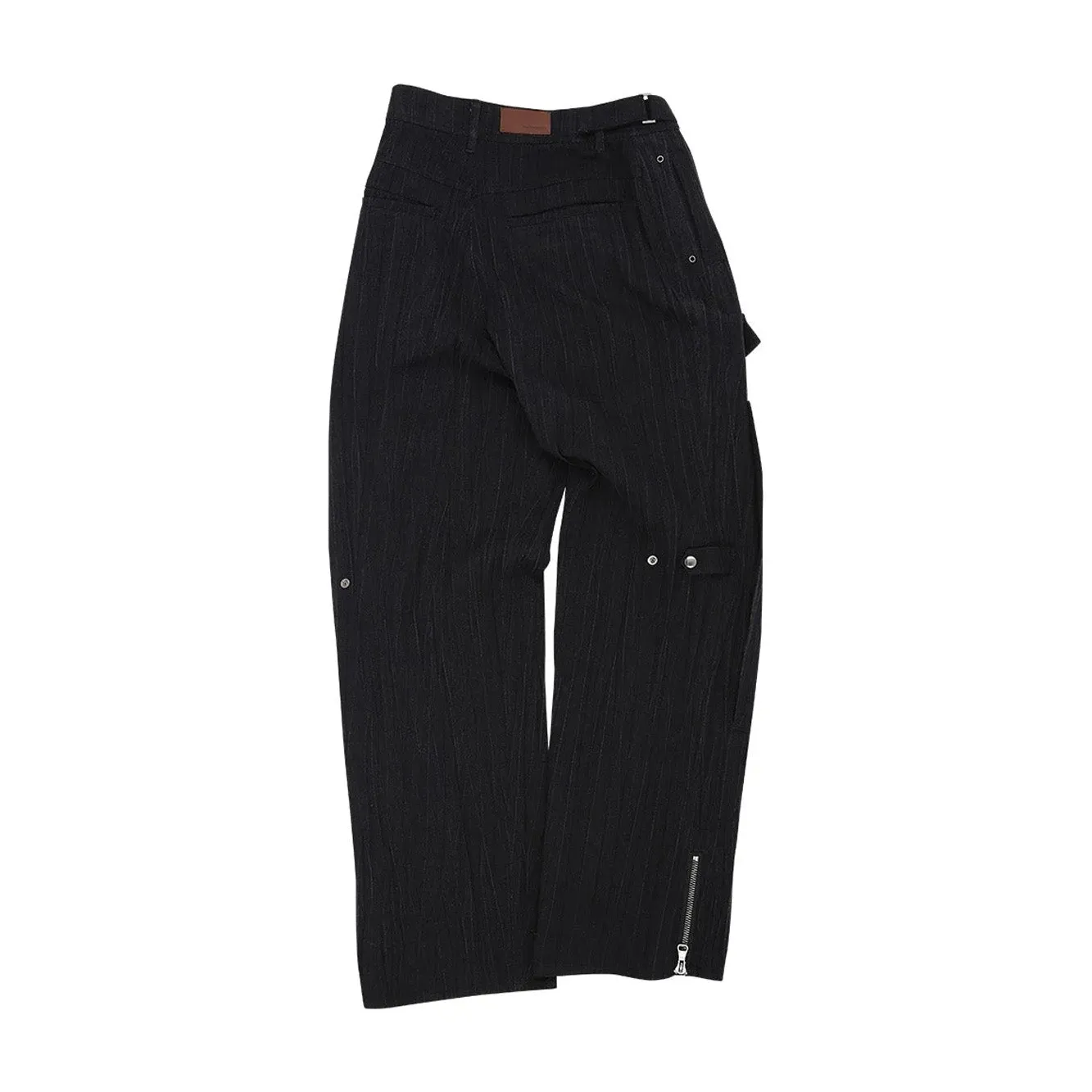 Andersson Bell Paulen Denim Cargo Pants 'Black'