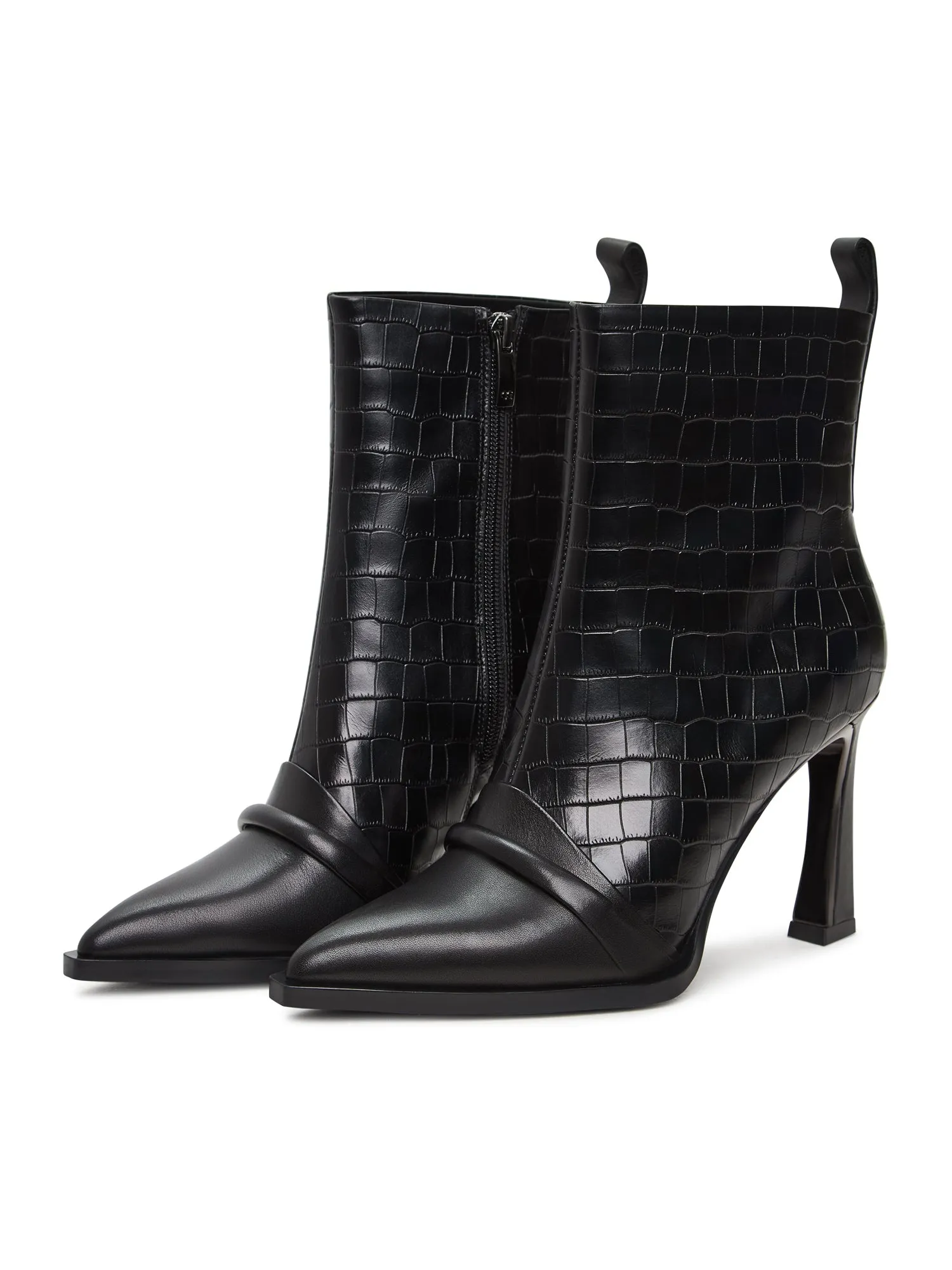 Ankle Boots with High Heel Tiana - Black