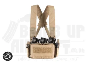 Big Foot D3CRM Chest Rig Vest (with Three Magazine Pouches - Tan)