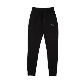 BLACK - JOGGERS - CHARCOAL LOGO