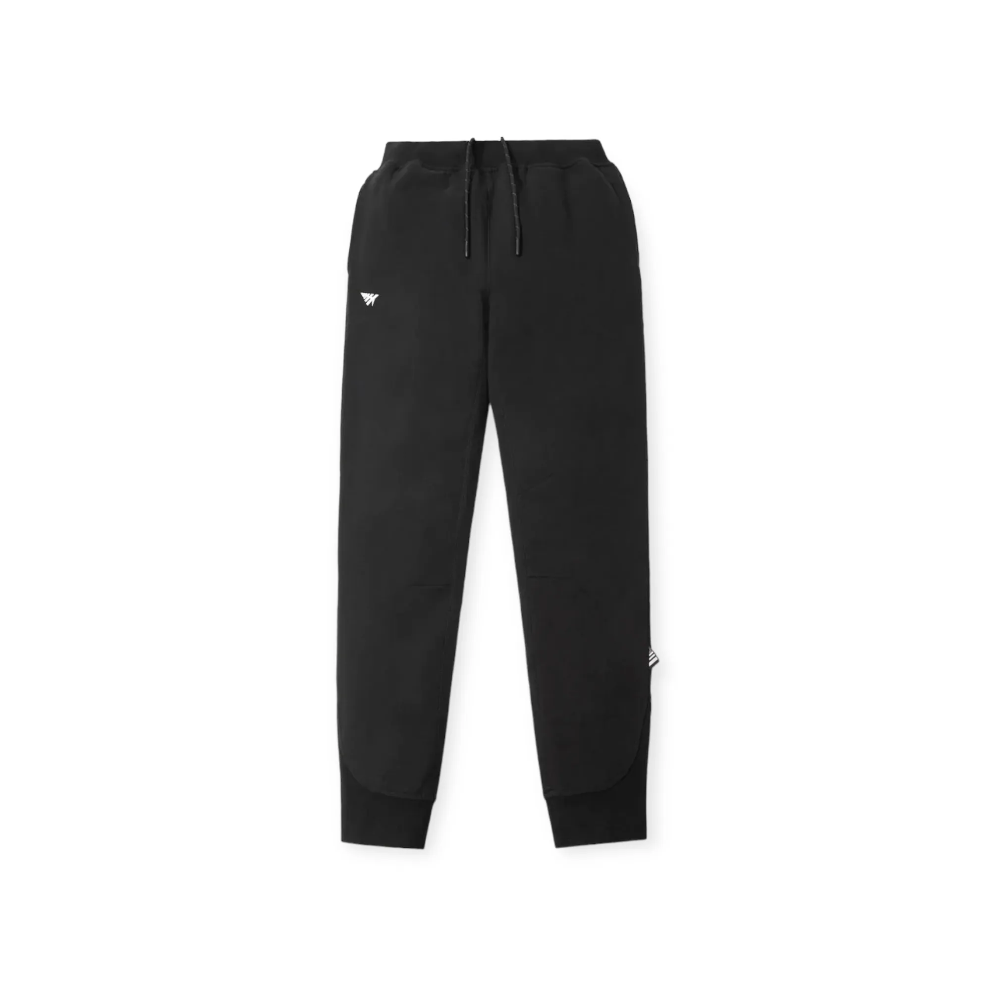 Brushed Surface Fleece Joggers - Black