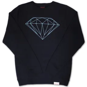 Diamond Supply Co Brilliant Crew Neck Sweatshirt Navy