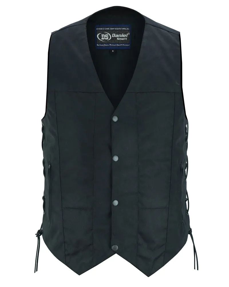 DS113 Men's Textile Ten Pocket Utility Vest