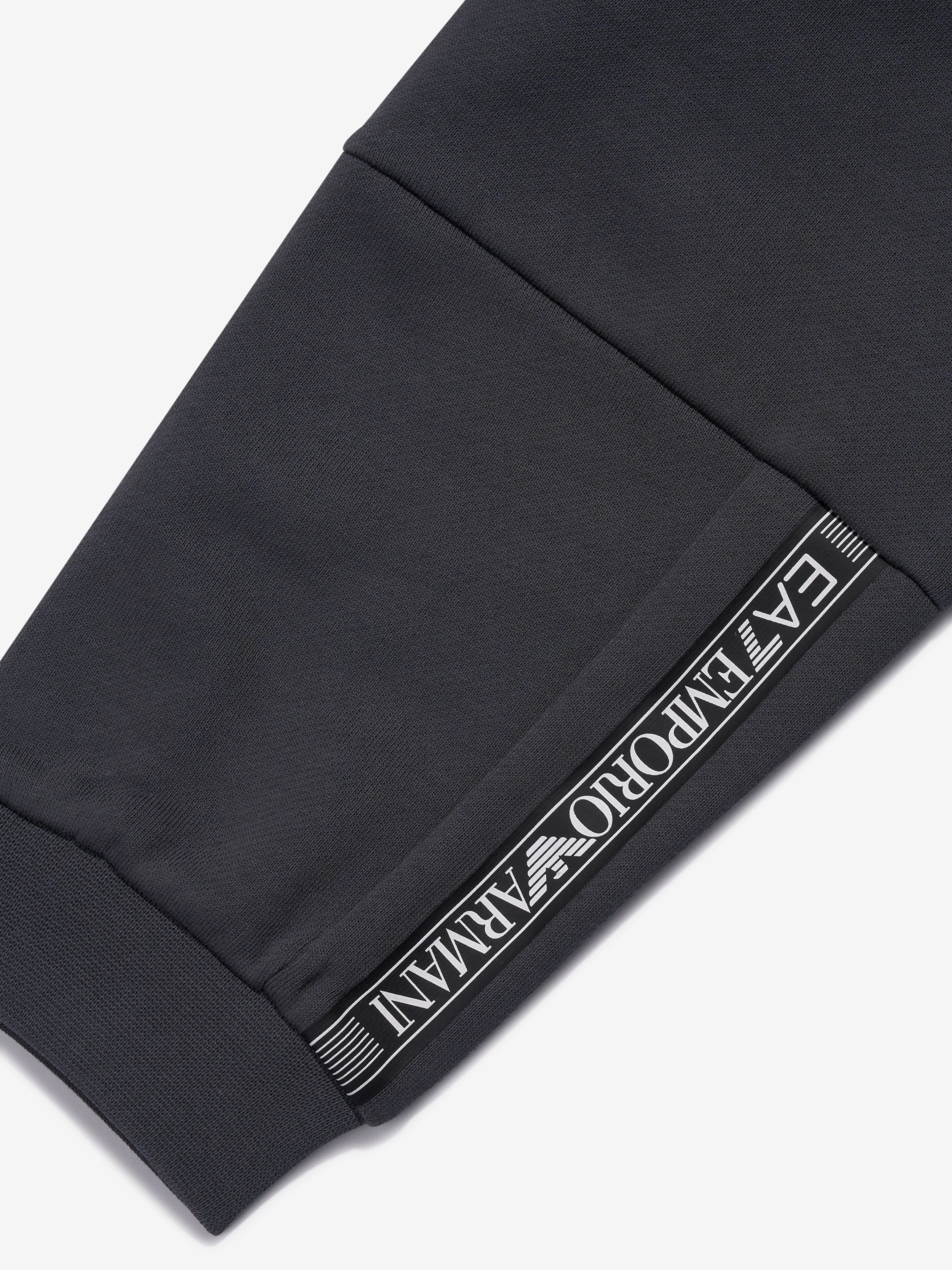 EA7 Emporio Armani Boys Logo Joggers in Grey