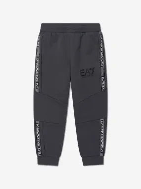 EA7 Emporio Armani Boys Logo Joggers in Grey