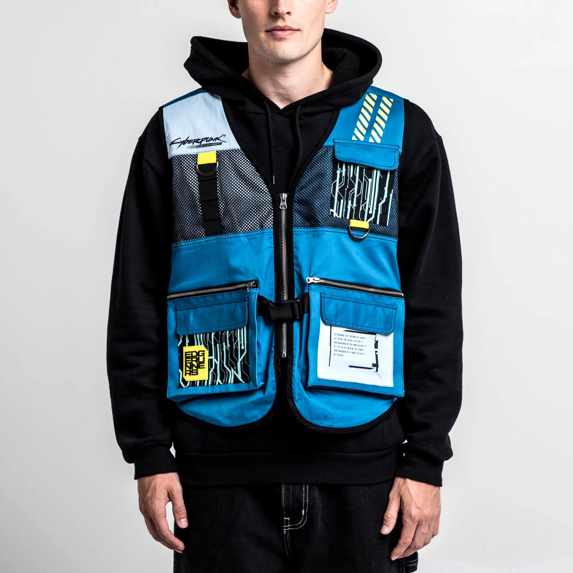 Edgerunner Blue Utility Vest