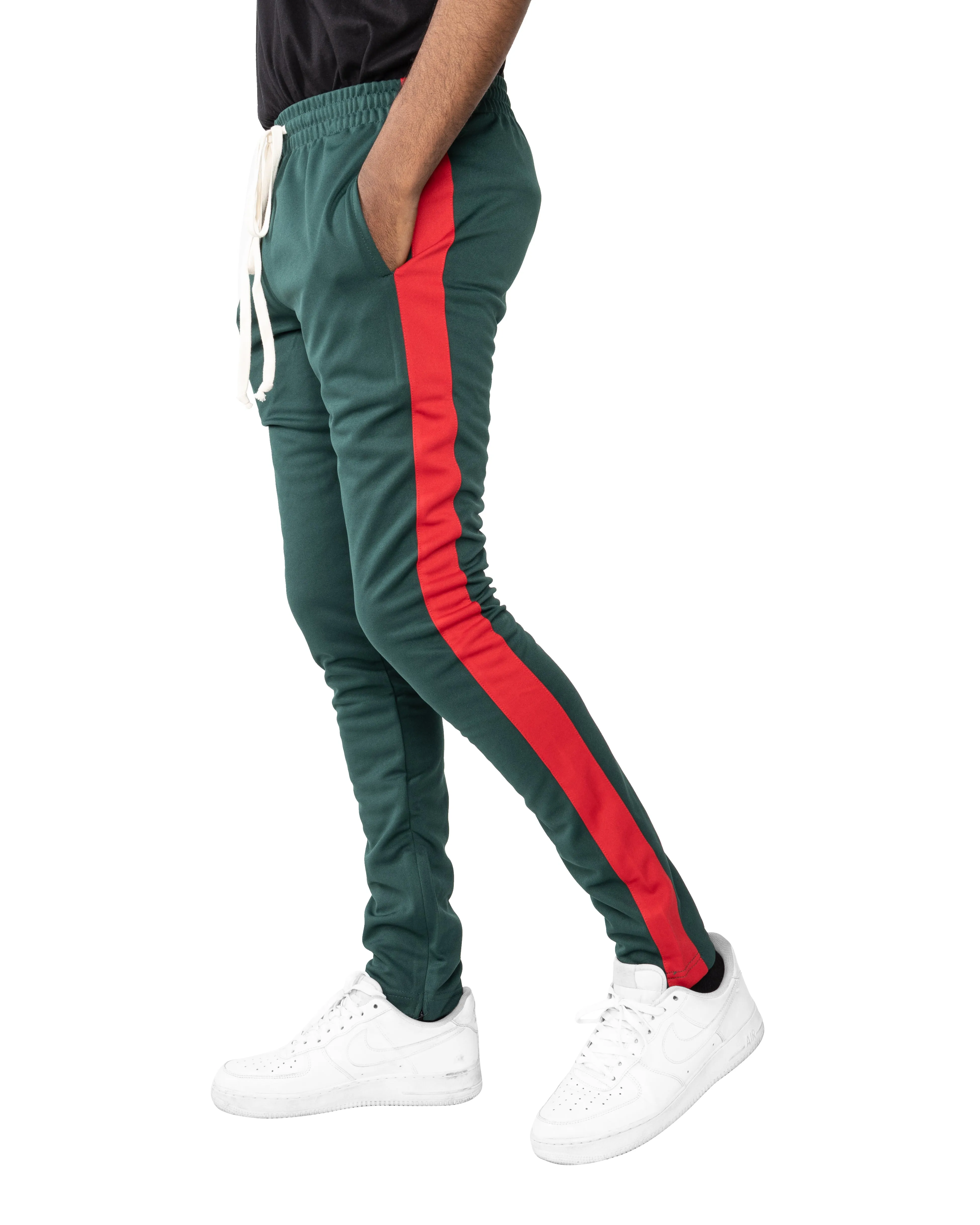 EPTM TRACK PANTS GREEN/RED