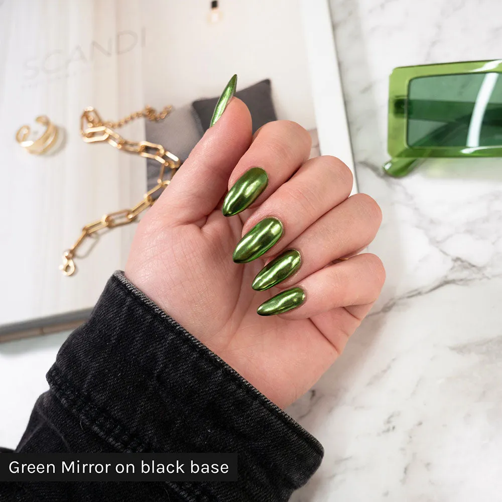 Green Mirror Chrome Powder