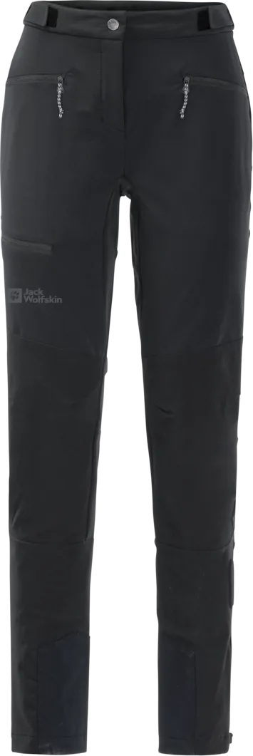 Jack Wolfskin Women&#x27;s Salmaser Pants Black | Buy Jack Wolfskin Women&#x27;s Salmaser Pants Black here | Outnorth