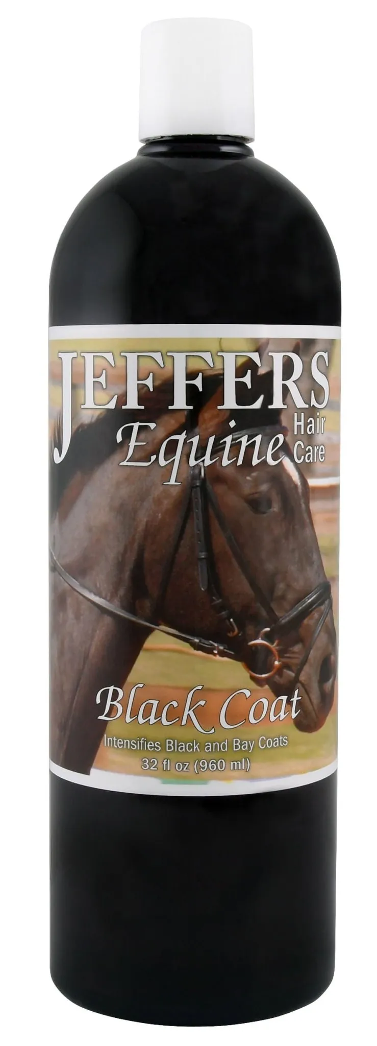 Jeffers Black Coat Intensifying Horse Shampoo for Black & Bay Coats