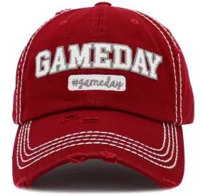 KBV1454 "Game Day" Washed Vintage Ballcap Hat