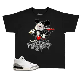 Kids - Reimagined White Cement 3 Killa Mouse Shirt