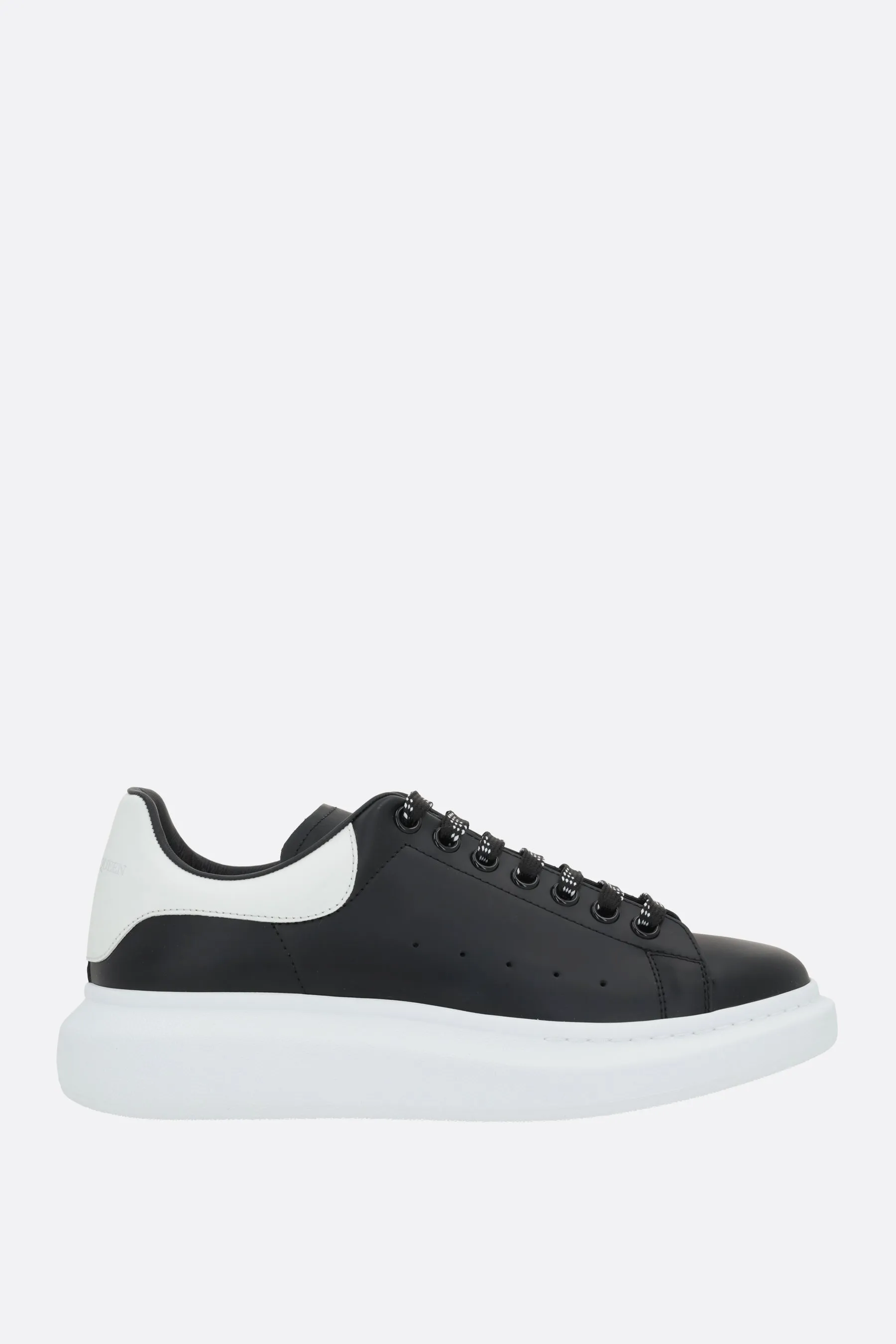 New-Tech Leather Oversized Sneakers