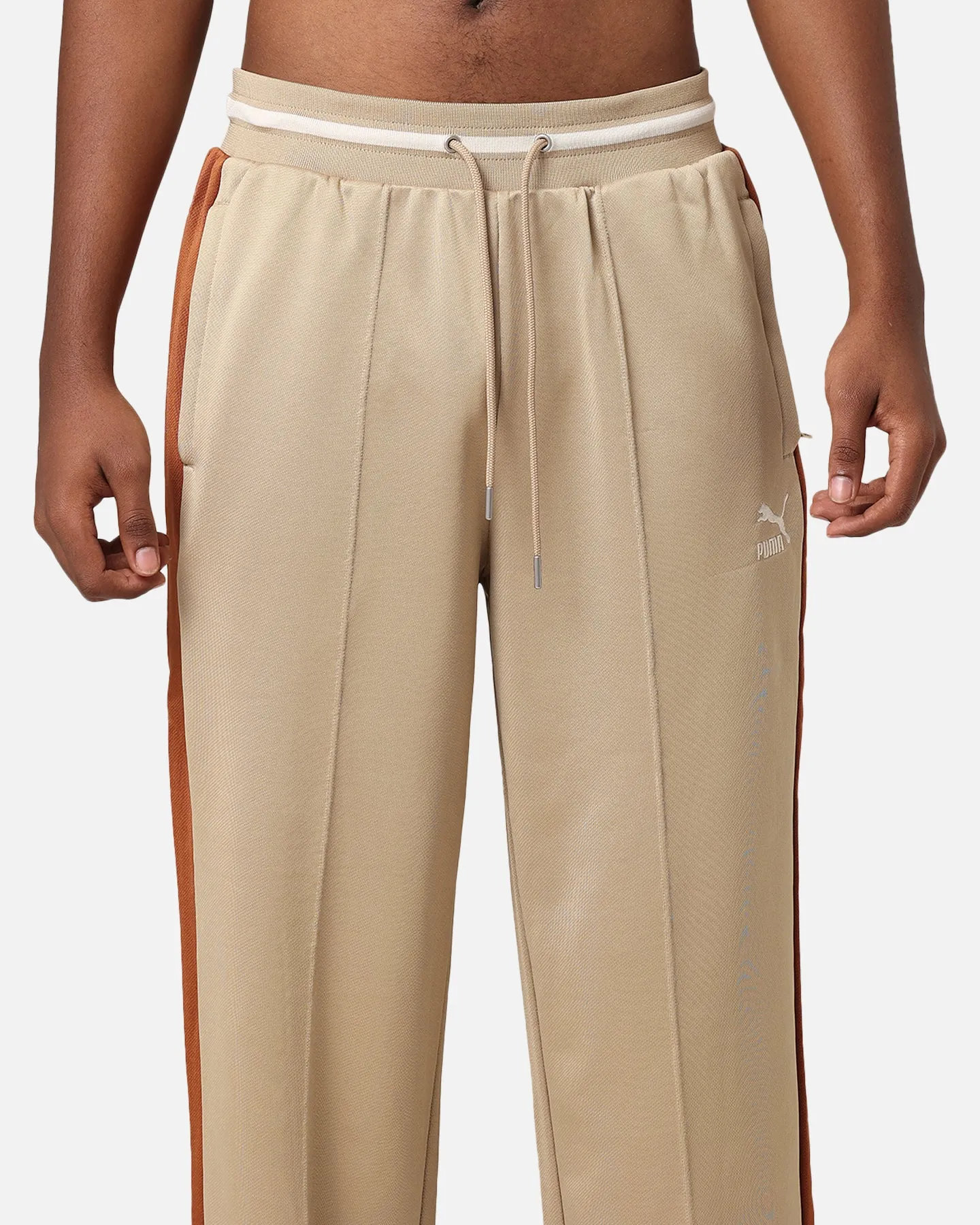 Puma For the Fanbase T7 Track Pants Prairie Tan