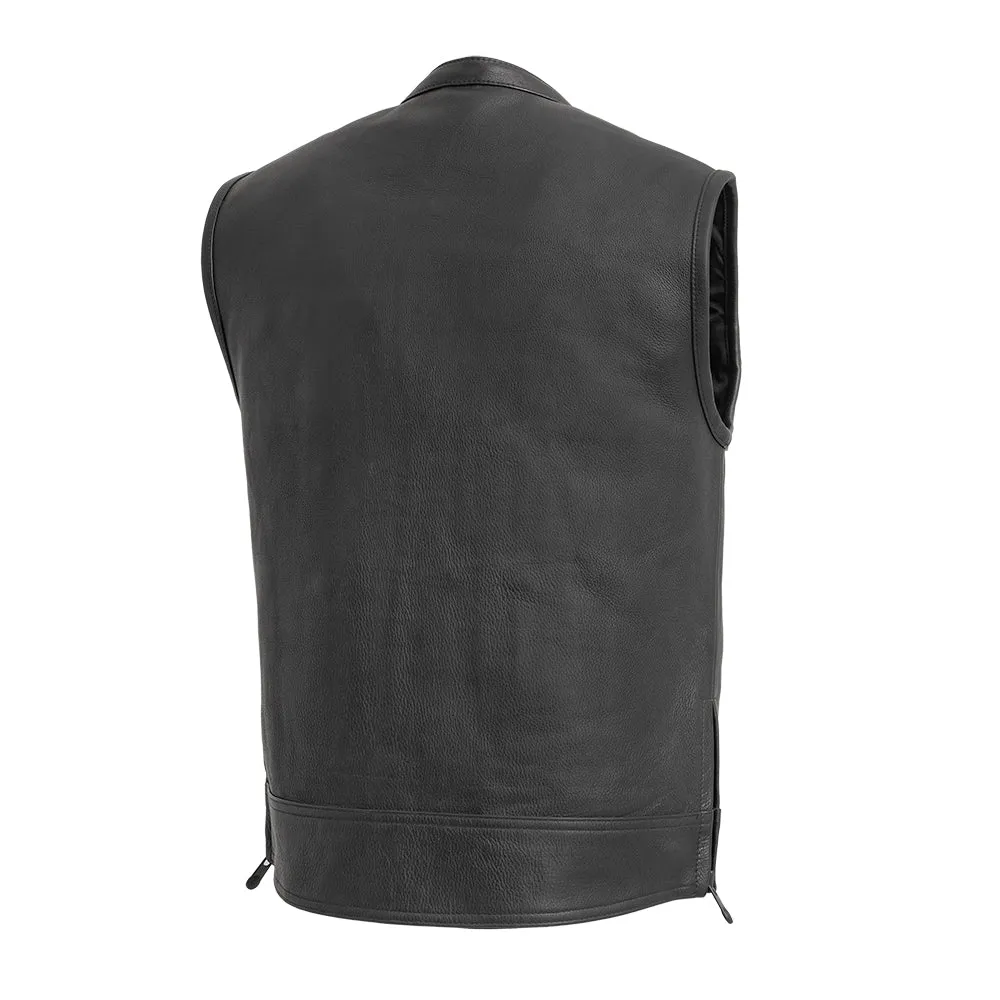 Rampage - Men's Motorcycle Leather Vest