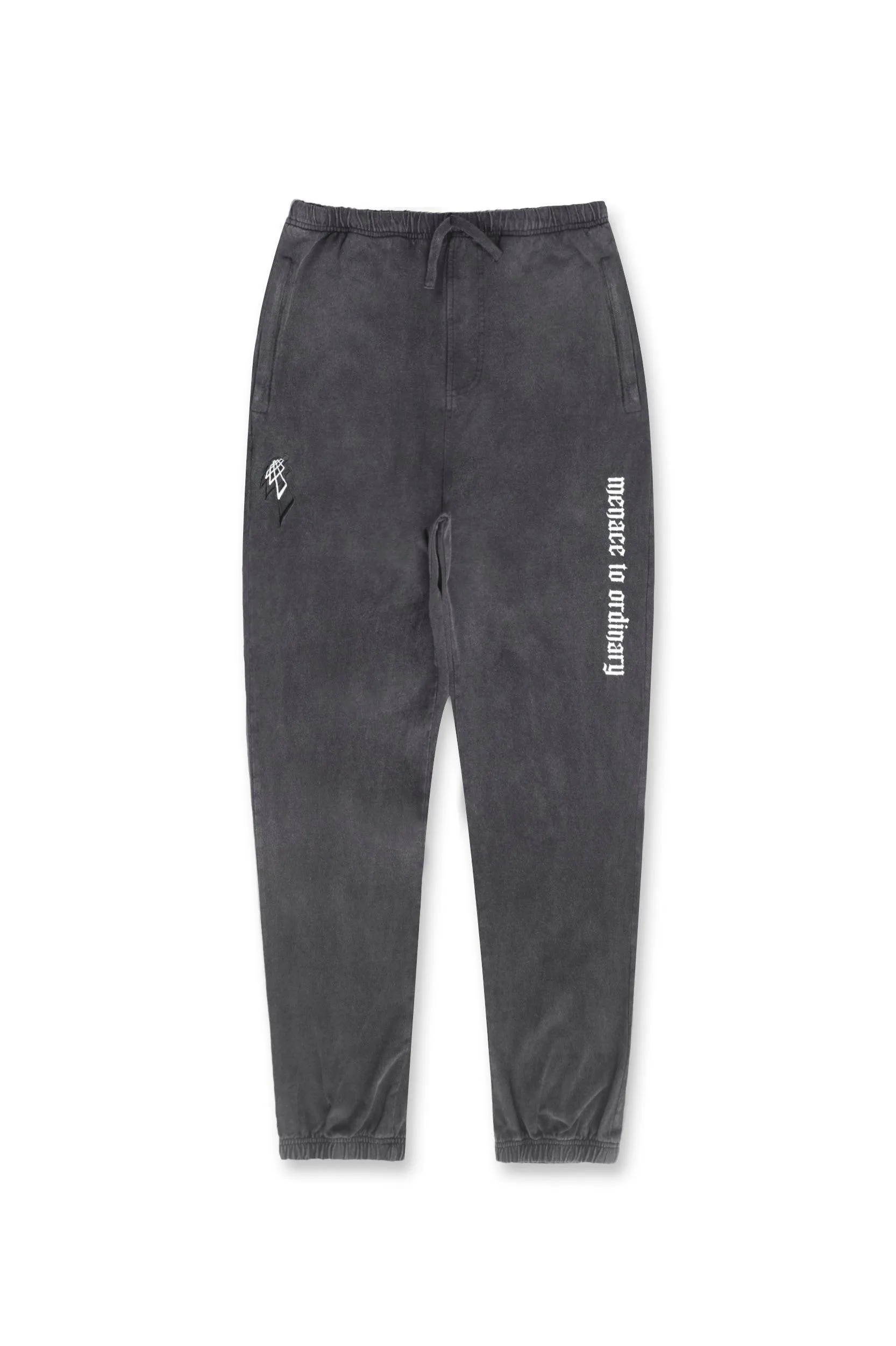 Rustic Stretch Relaxed Fit Joggers - Acid Wash Black