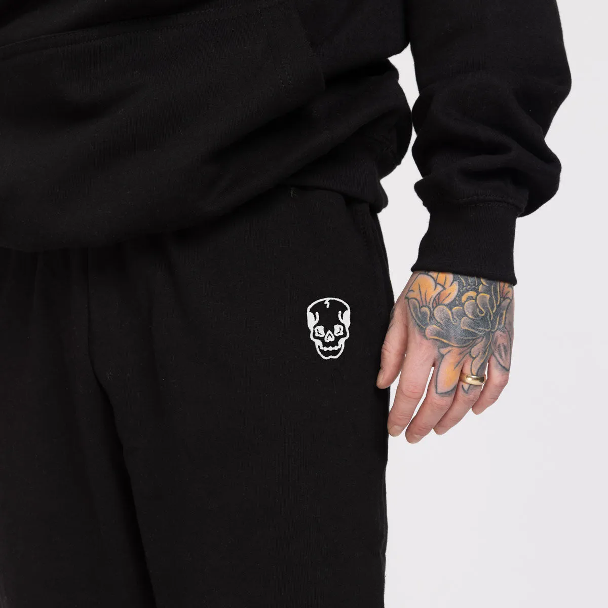 Skull Embroidered Joggers (Unisex)