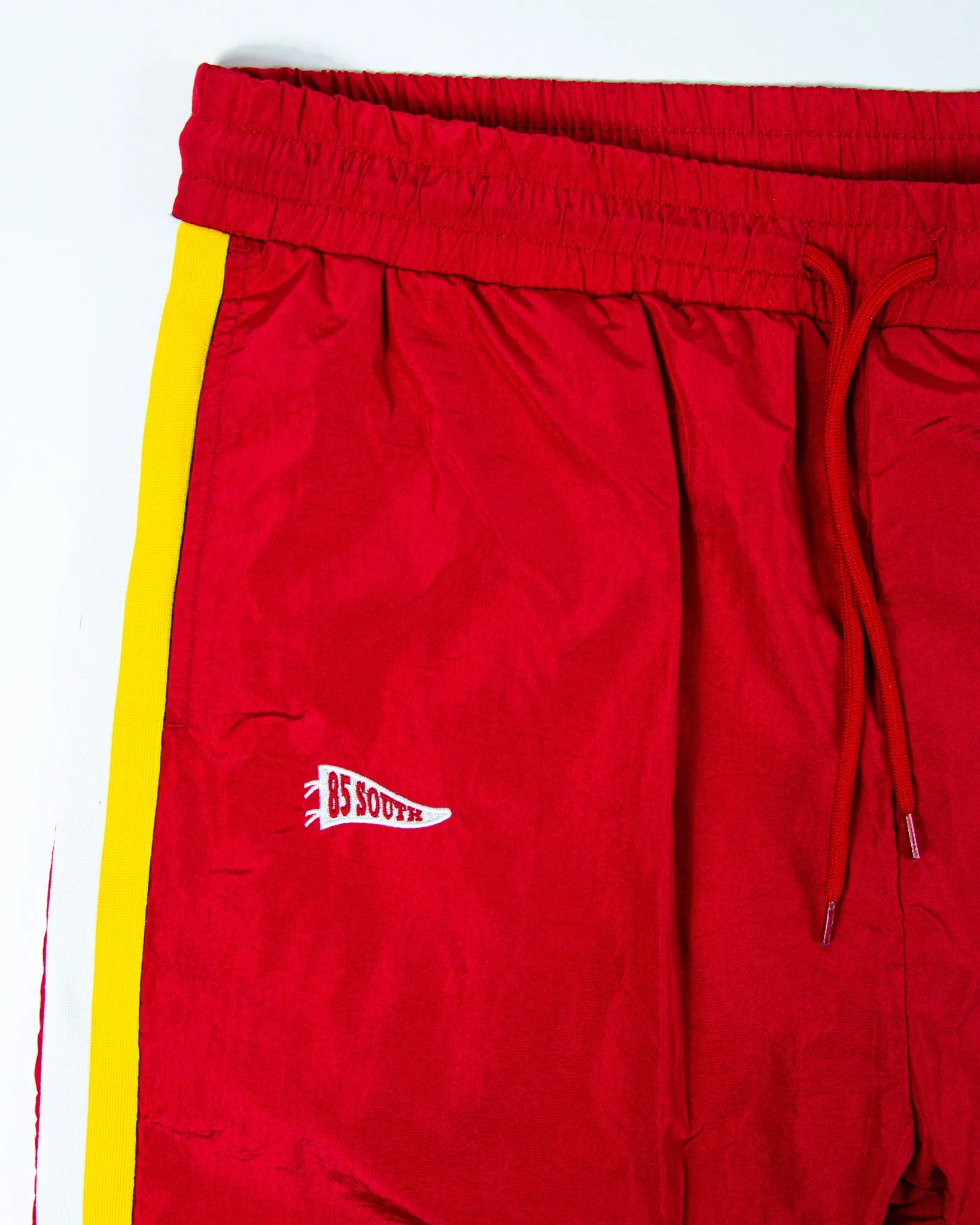 South Script Swishy Joggers - Red