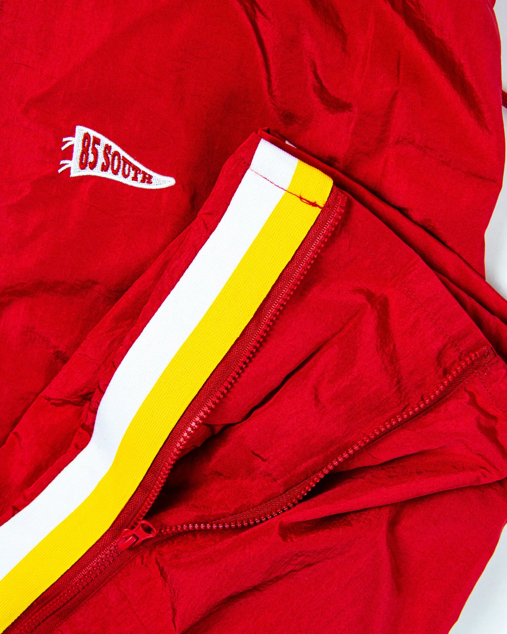 South Script Swishy Joggers - Red