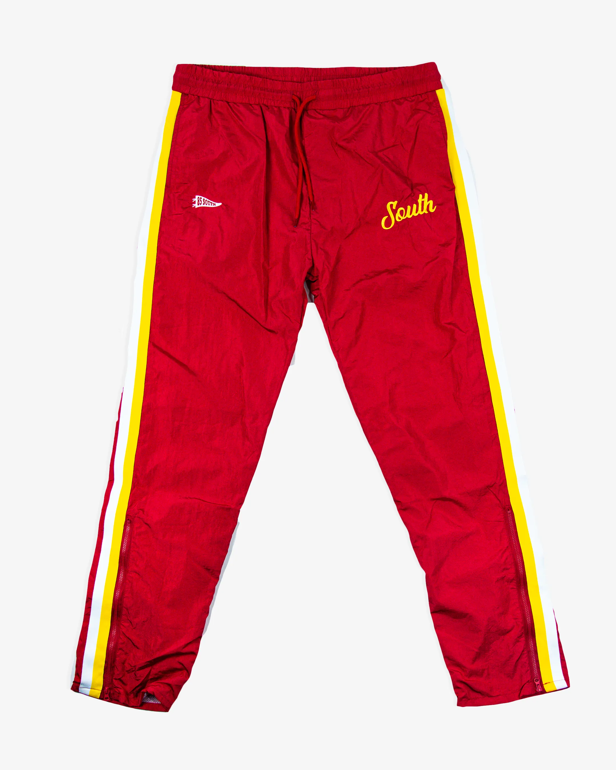 South Script Swishy Joggers - Red