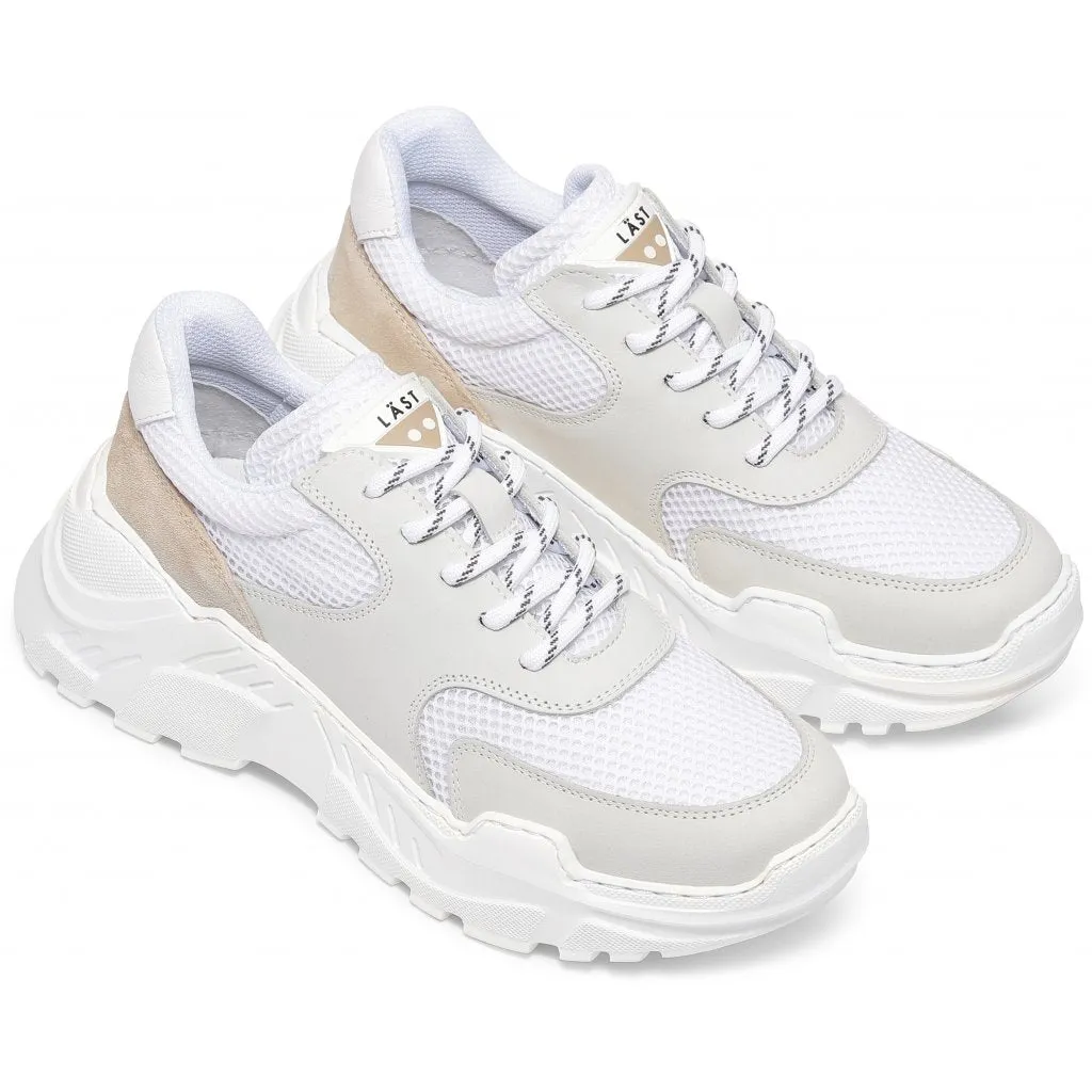 Sprint Mesh White III Chunky Sneakers