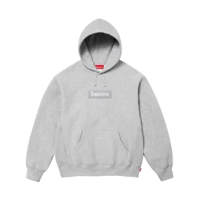 Supreme Box Logo Hoodie FW24 'Heather Grey'