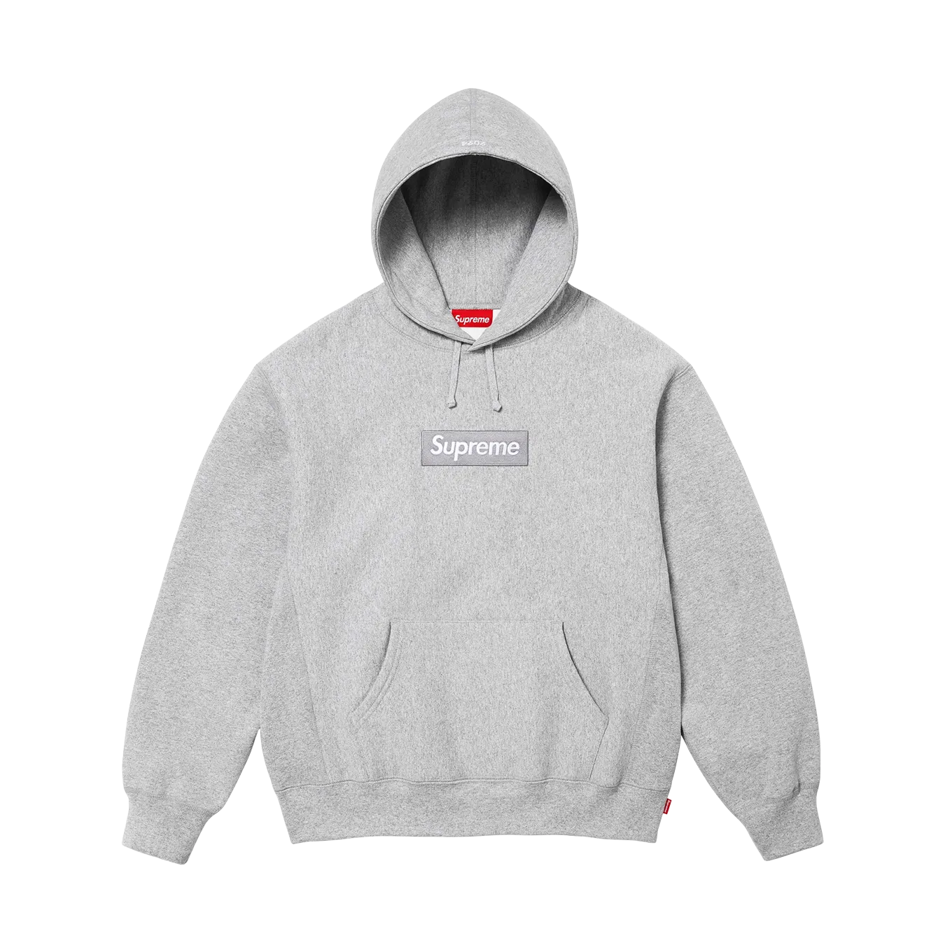 Supreme Box Logo Hoodie FW24 'Heather Grey'