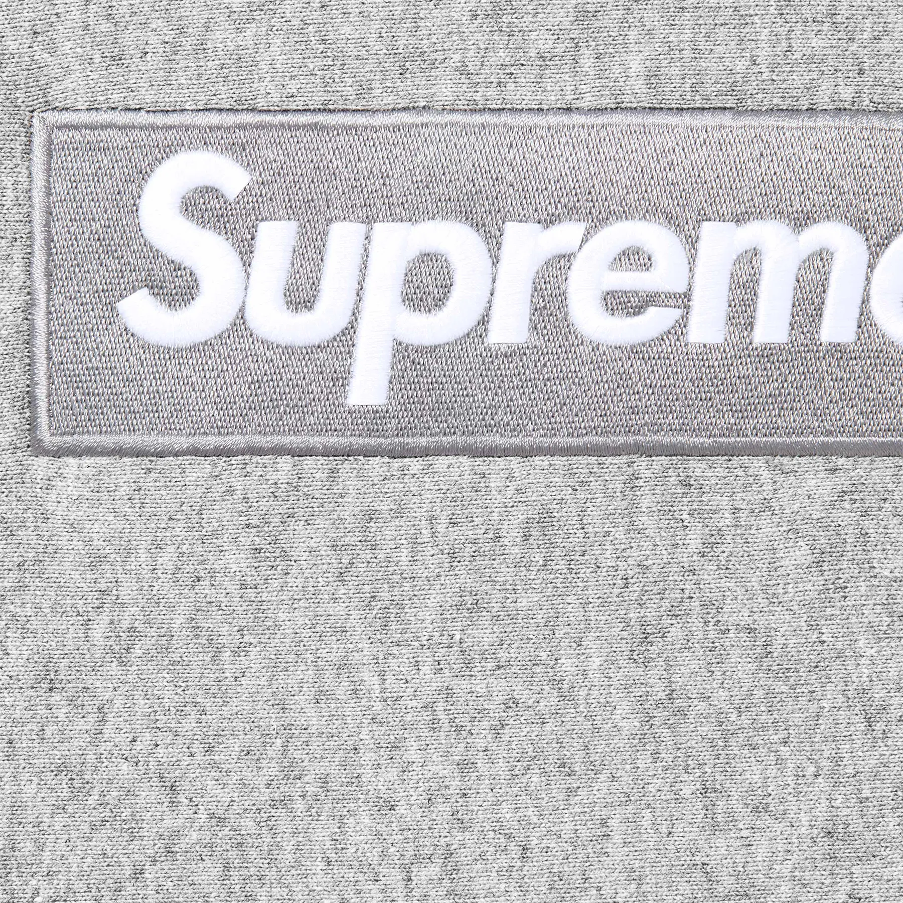 Supreme Box Logo Hoodie FW24 'Heather Grey'